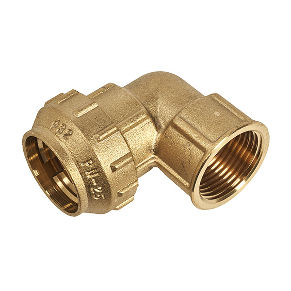 Codo tubo-hembra 1" x 32 mm