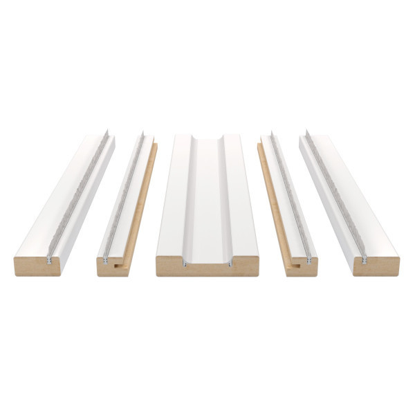 Kit puerta corredera casoneto exmoor blanco