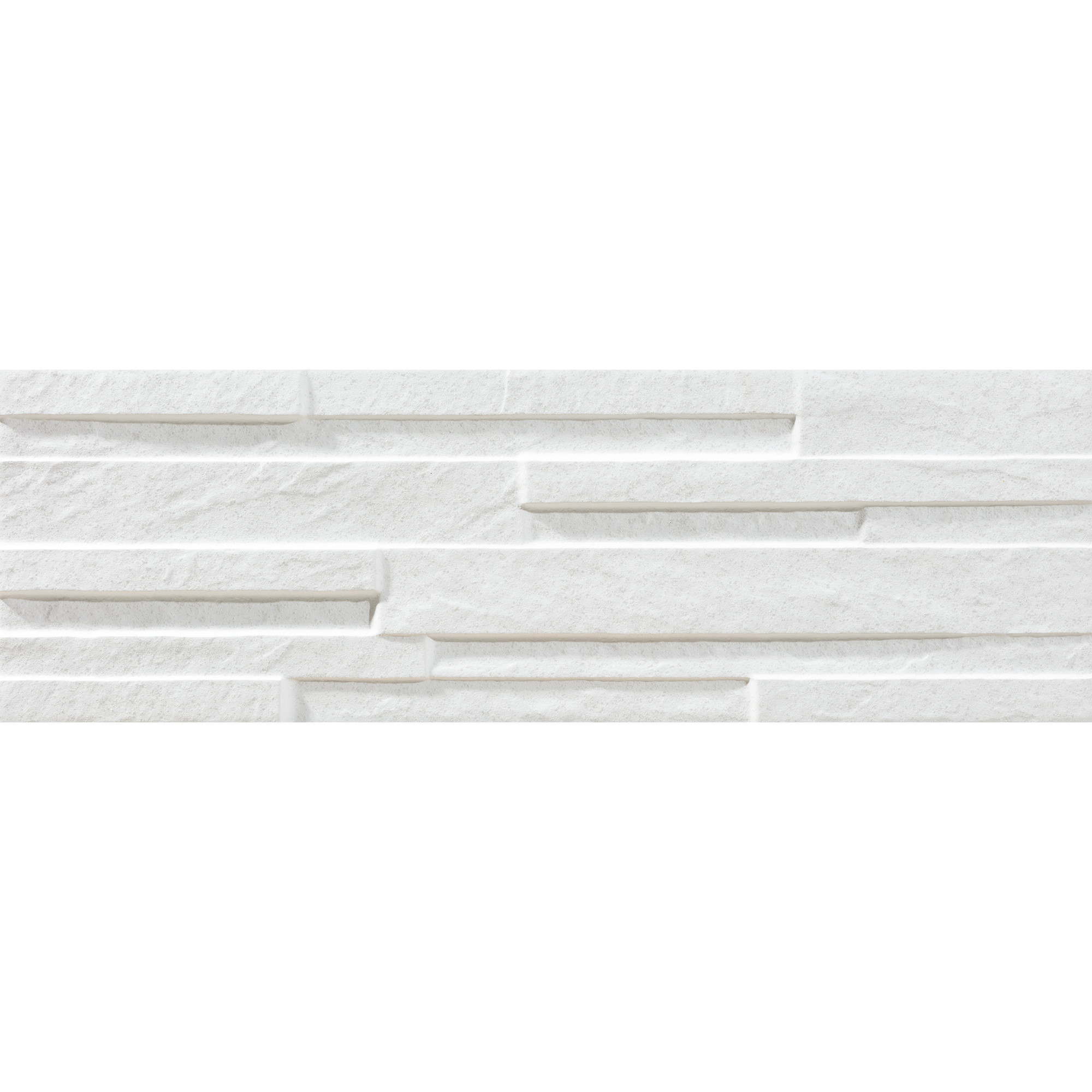 Plaqueta Teide blanco 17 x 52cm