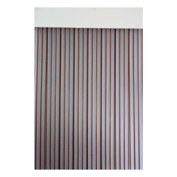 Cortina para puerta marrón 90x210 cm hawai