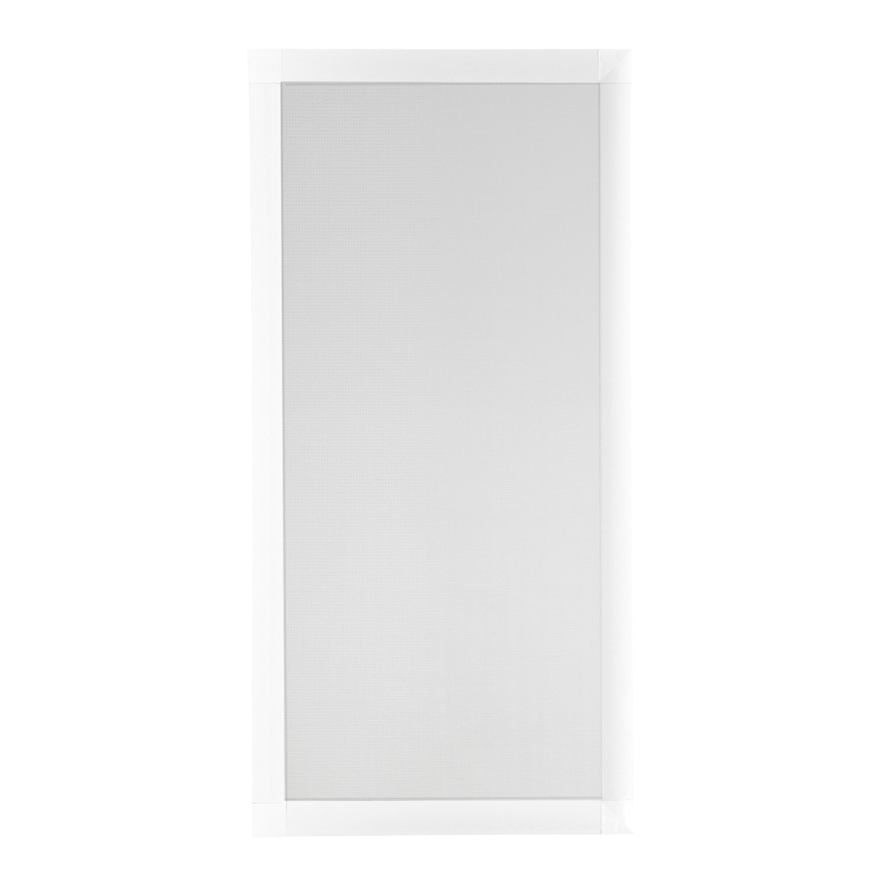 Mosquitera corredera aluminio blanco 130x70 cm