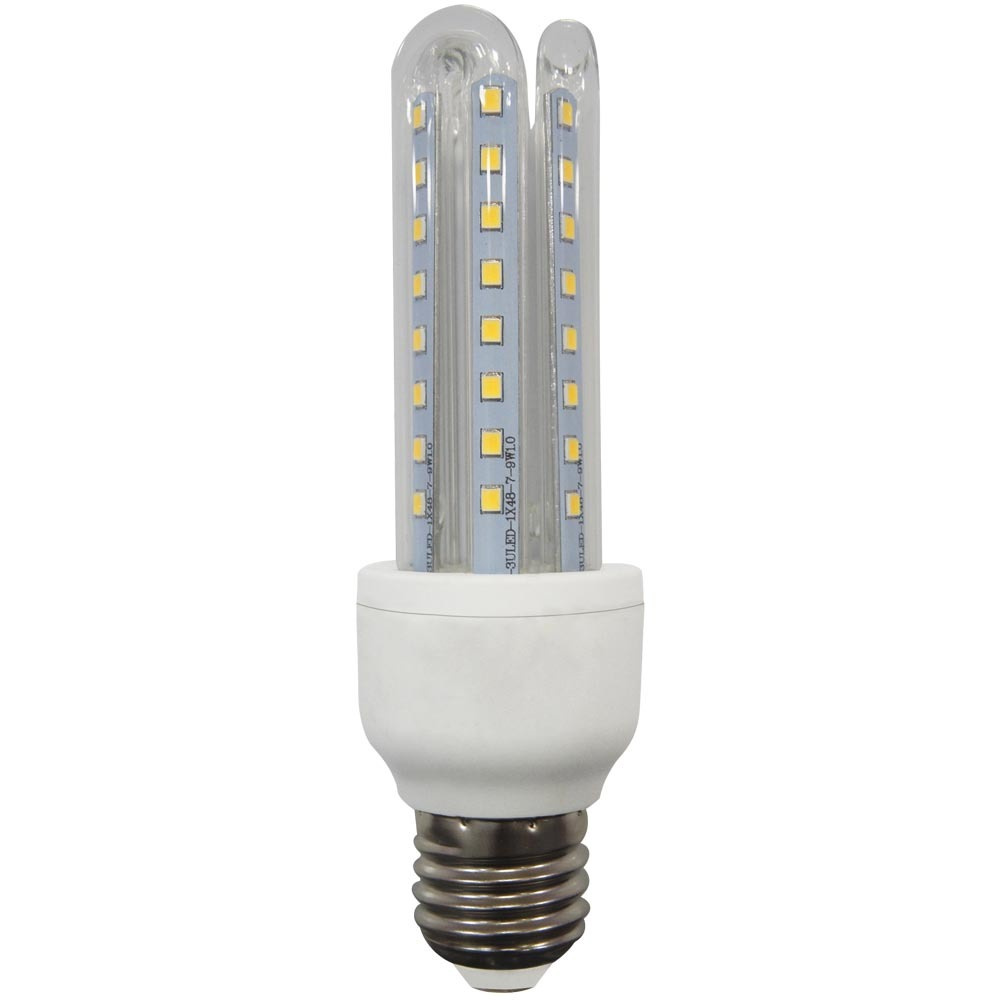 Pack 2 bombillas led e27 10 w luz neutra