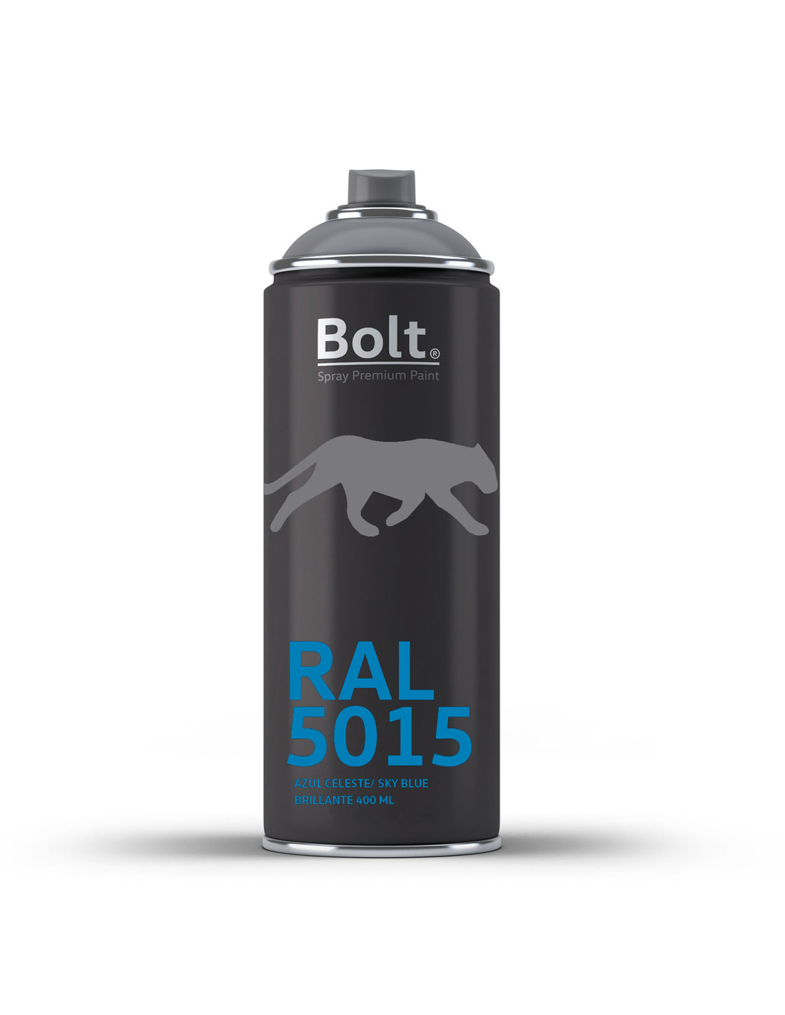 Spray bolt premium acrilico brillante ral 400 ml (ral 5015 azul celeste)