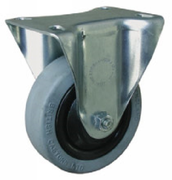 Rueda giratoria sin freno (placa 100 x 80 mm)