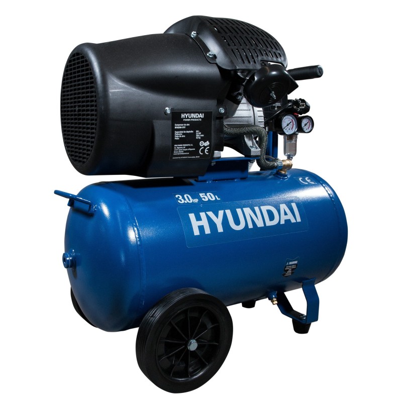 Hyac50-31v compresor hyundai 50 l - 3 hp monofásico
