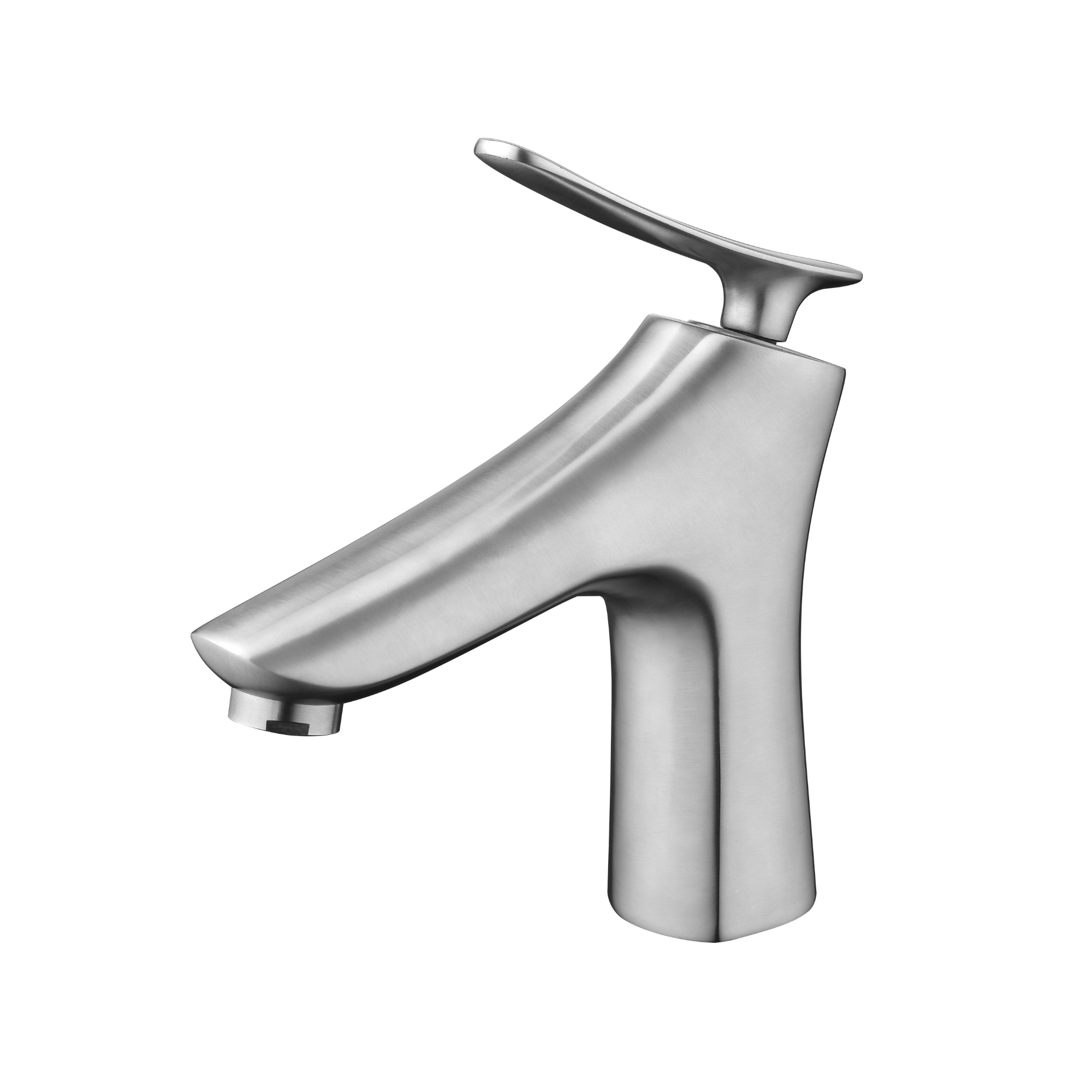 Grifo lavabo monomando acero inox. | della silver | lardecor