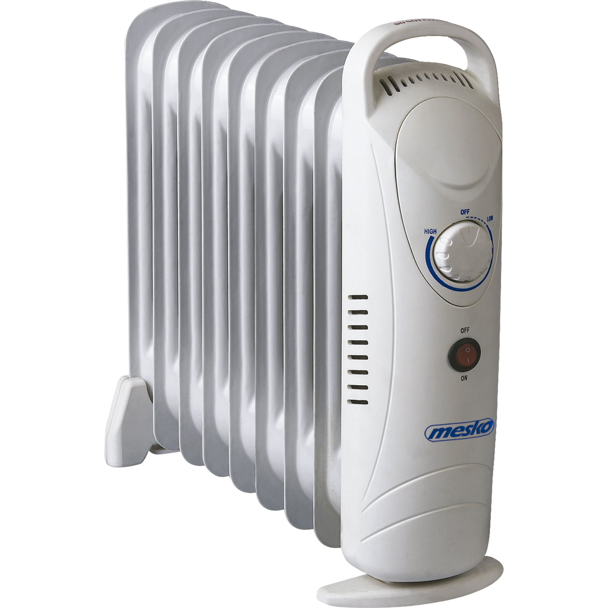 Radiador de aceite - mesko ms 7805 - 1000w - 9 elementos - regulador de tem