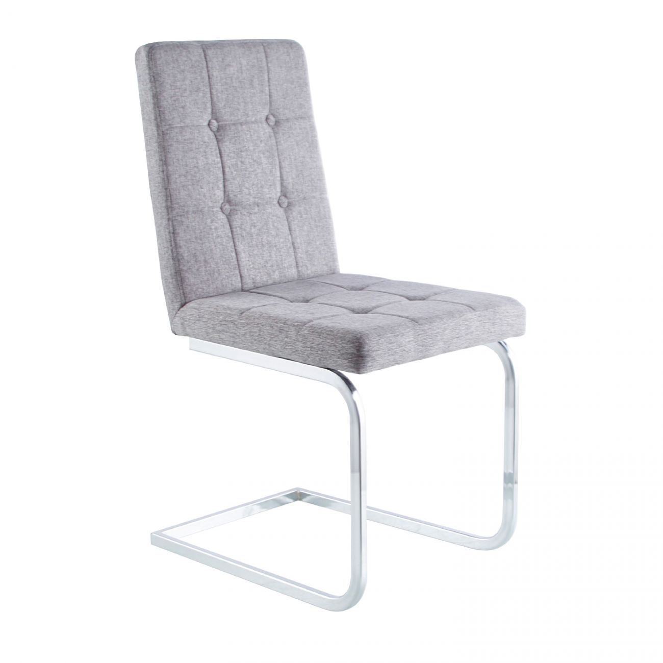 Pack 4 sillas de comedor 58x45 cm vanity gris