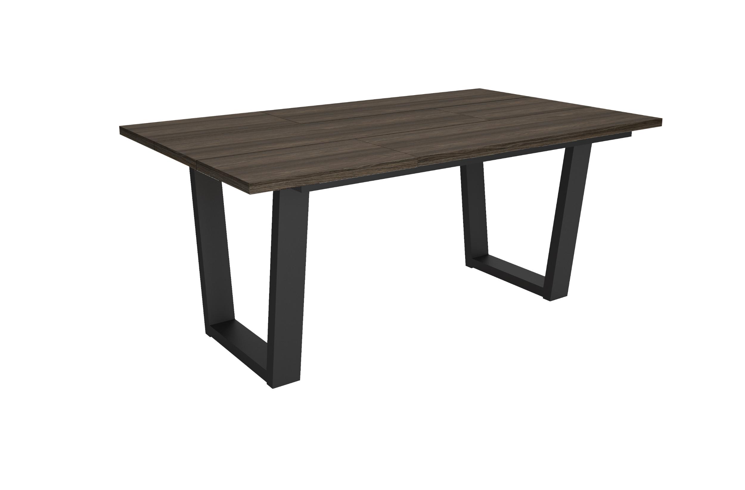 Mesa comedor, 167x90x74cm, roble oscuro rf3799