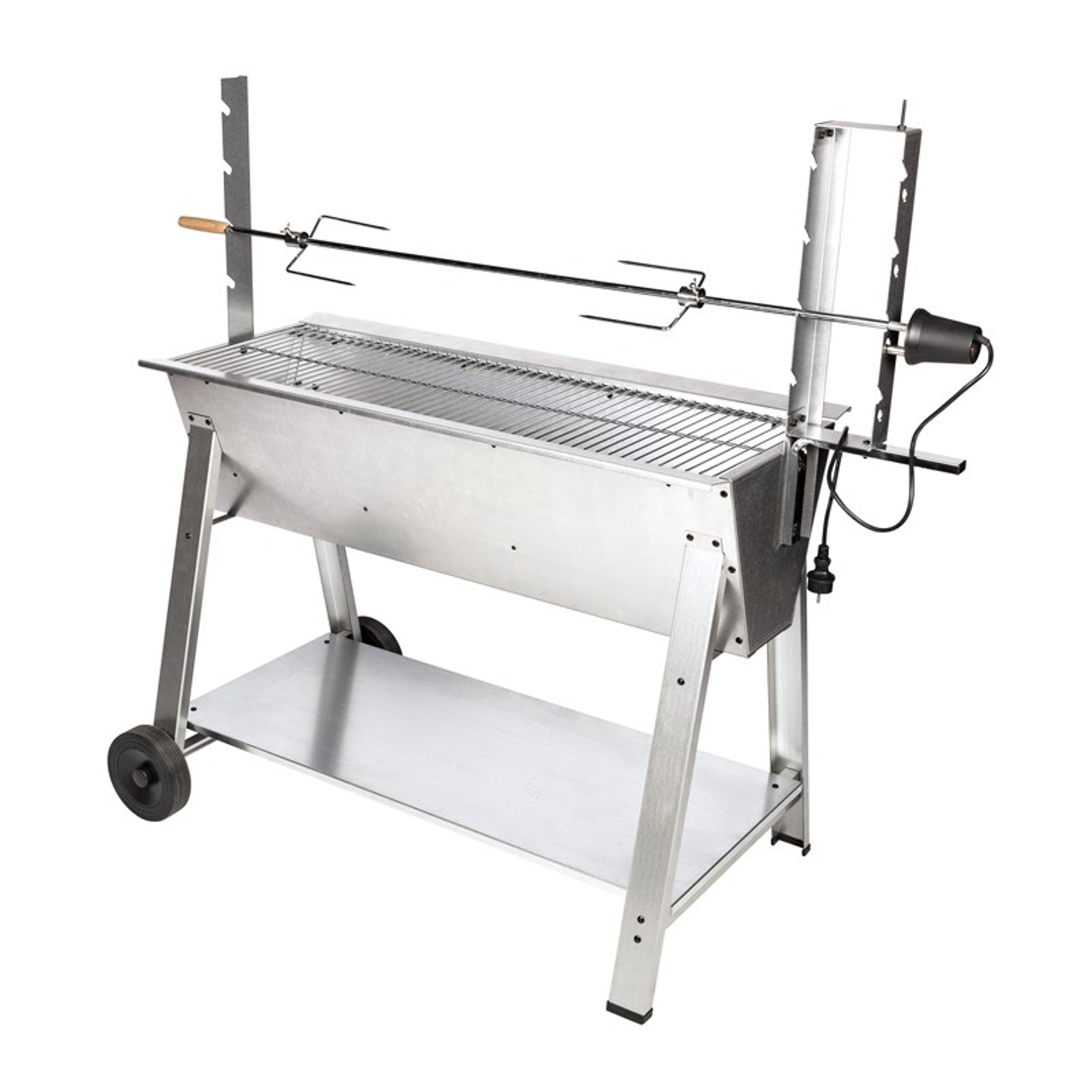 Asador de leña y carbón titan