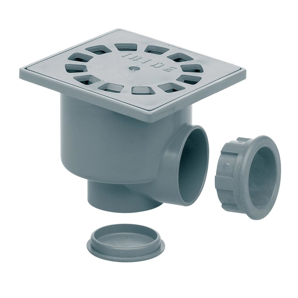Sumidero sifónico rejilla pvc