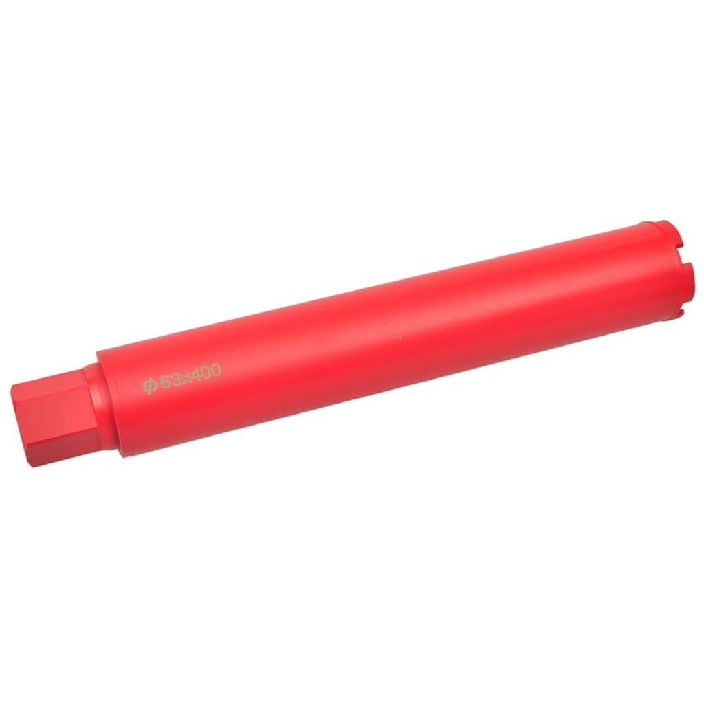 vidaXL broca de diamante para perforación en seco/húmedo 63x400 mm