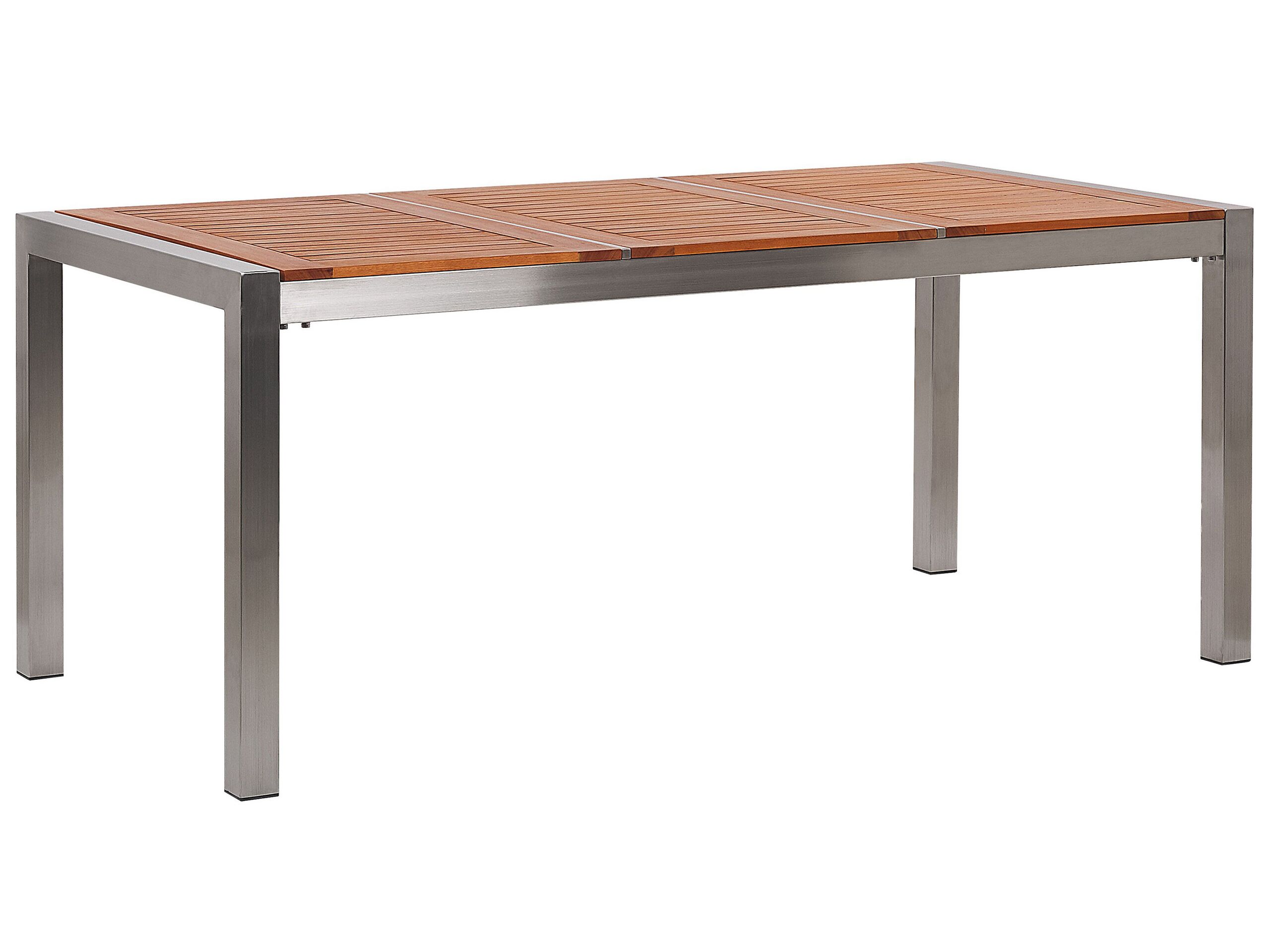 Mesa de jardín grosseto 180 cm 90 cm madera de eucalipto marrón