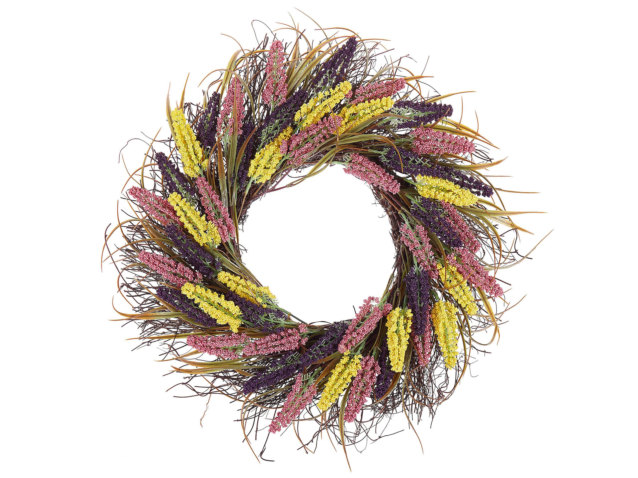 Corona decorativa candelaria 50 cm multicolor