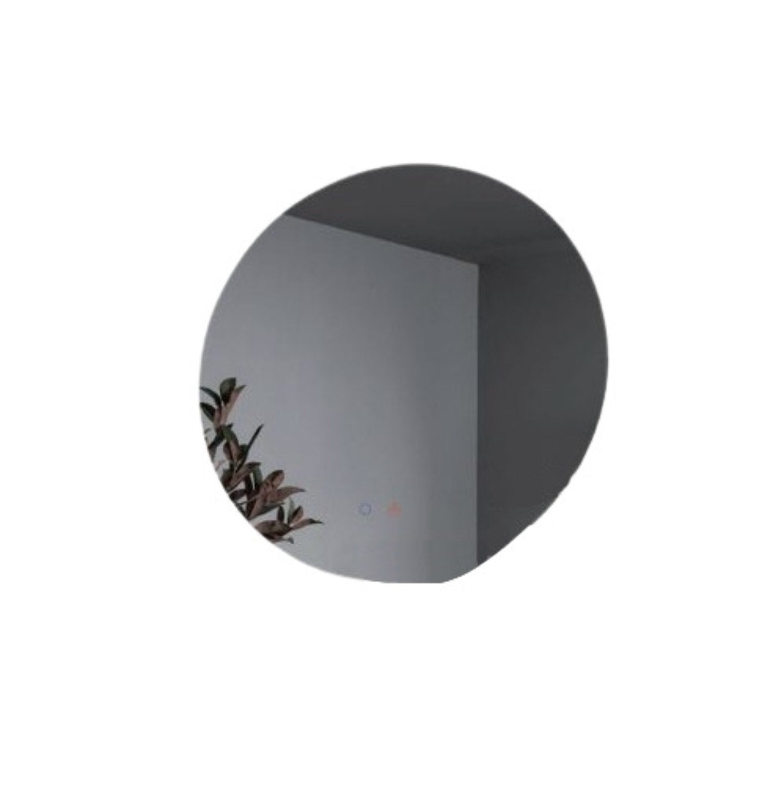 Espejo redondo LED lisboa, antivaho-doble sensor 70cm fría 6500k
