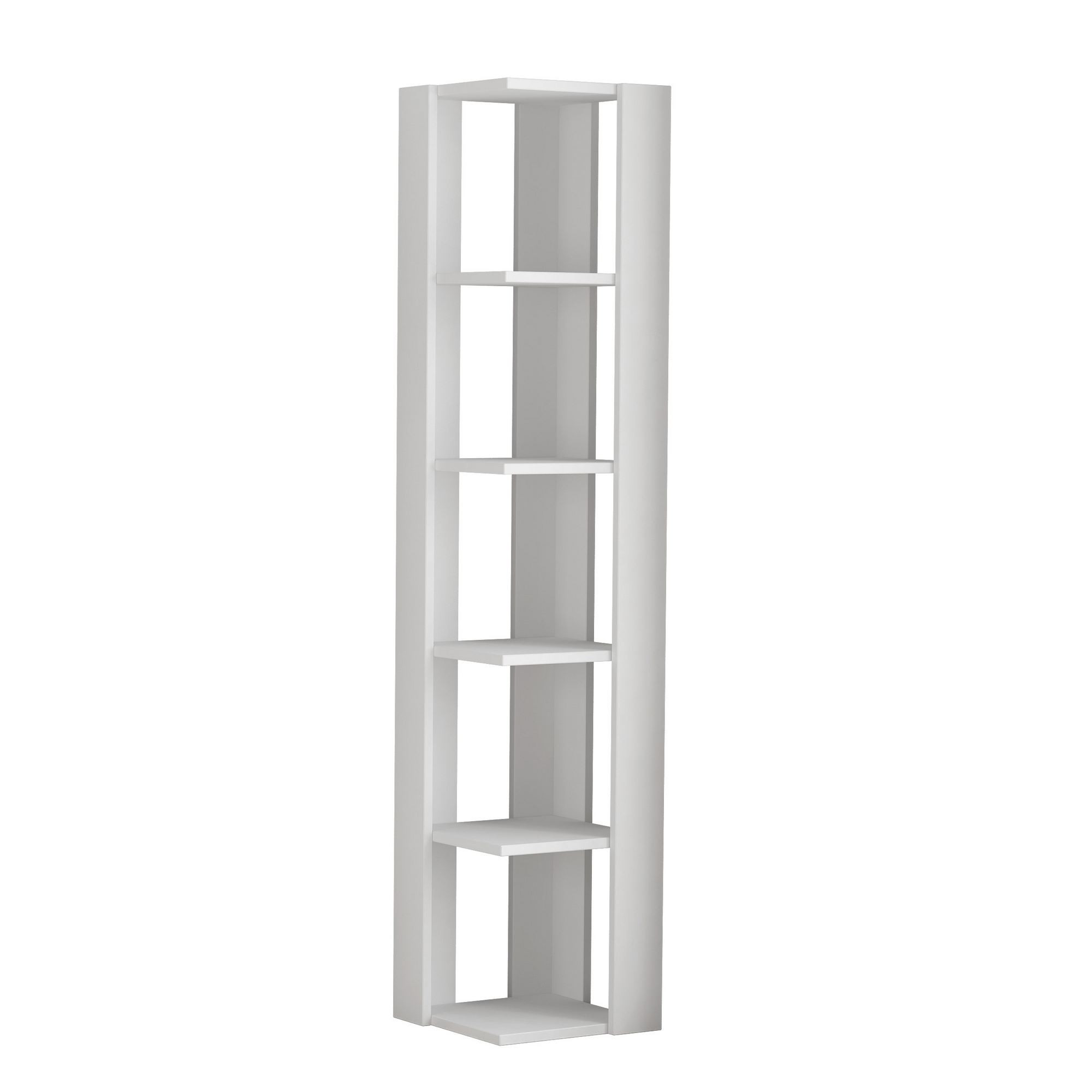 Estantería de madera <<nati>> - 32 x 32 x 161 cm - blanca