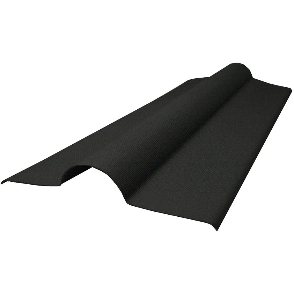 Cumbrera para placa bituminosa negra