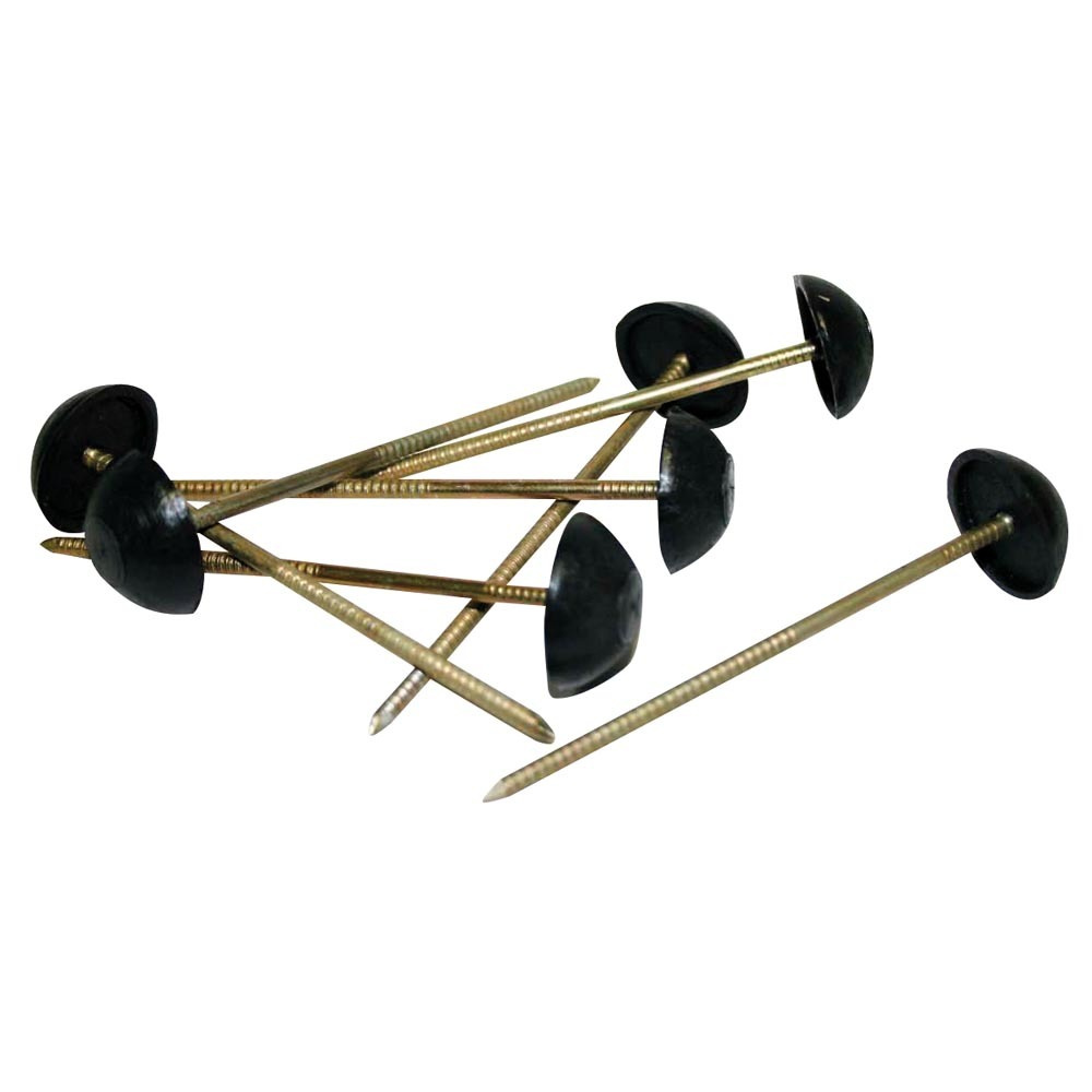 100 CLAVOS PARA PLACAS BITUMINOSAS NEGROS