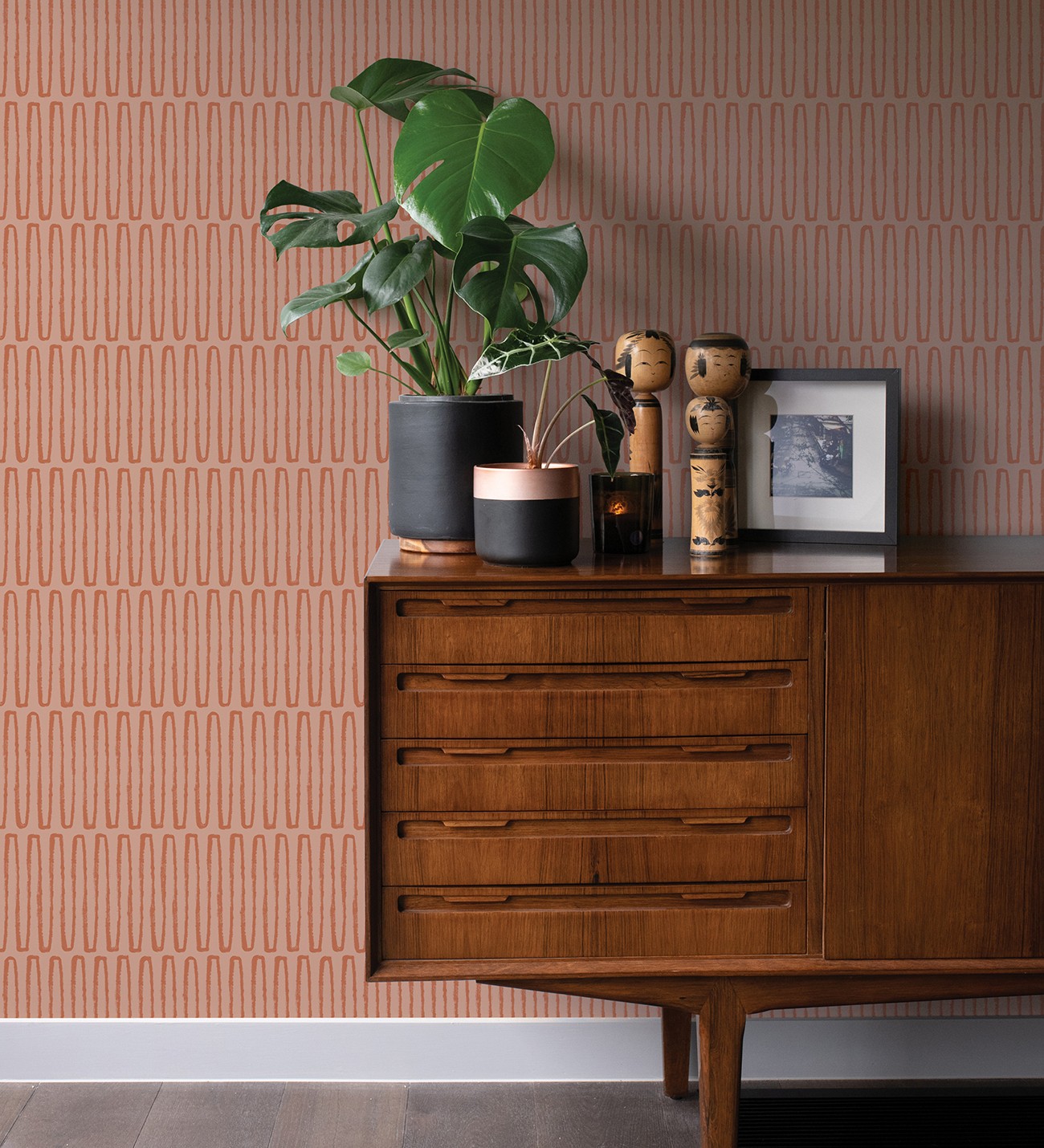 Papel pintado gaulan étnico diseño geométrico africano tonos 5.23m²