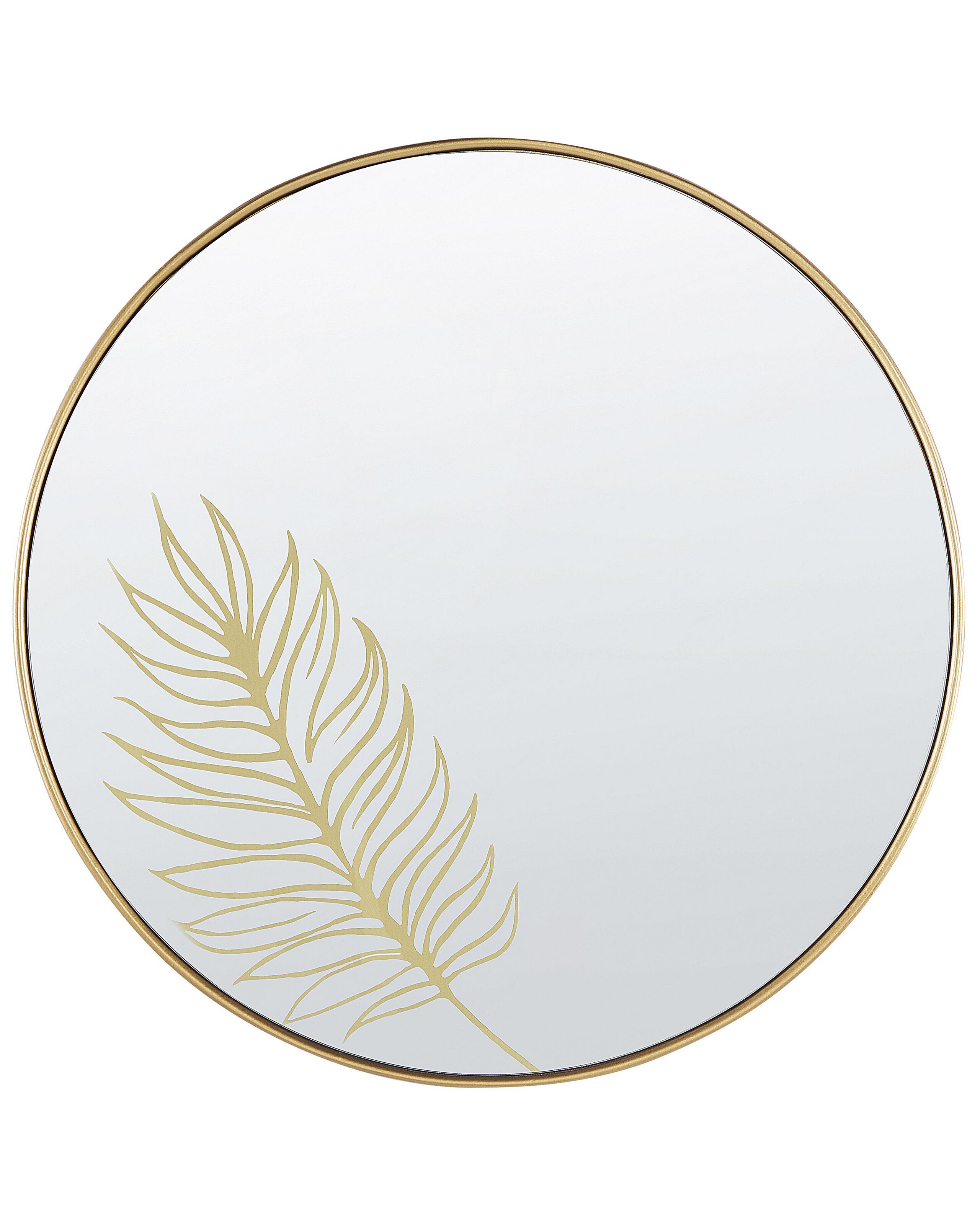 Espejo de pared sauvie 57 cm 57 cm dorado