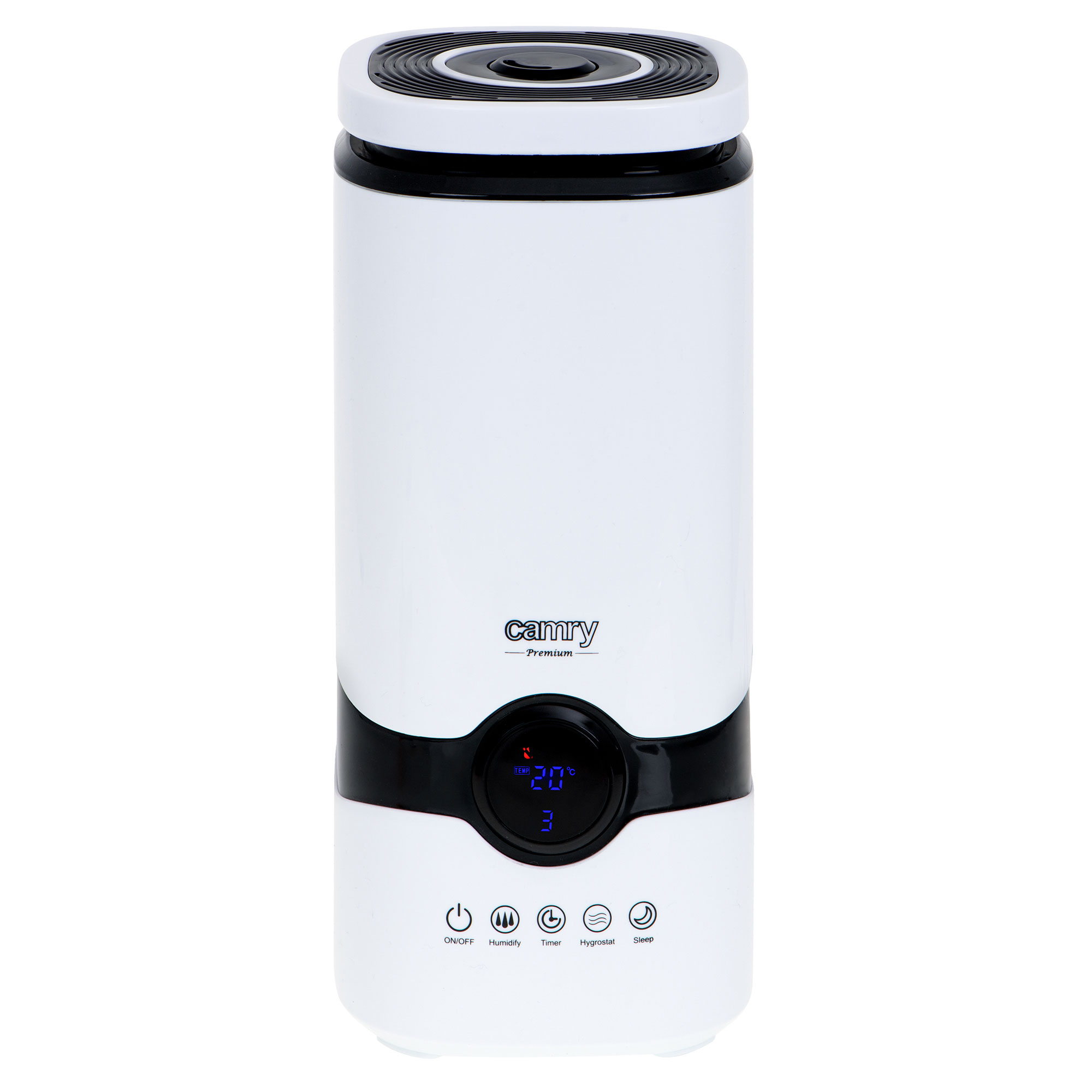 Humidificador de aire ultrasónico, difusor ac camry cr7964 blanco 25w
