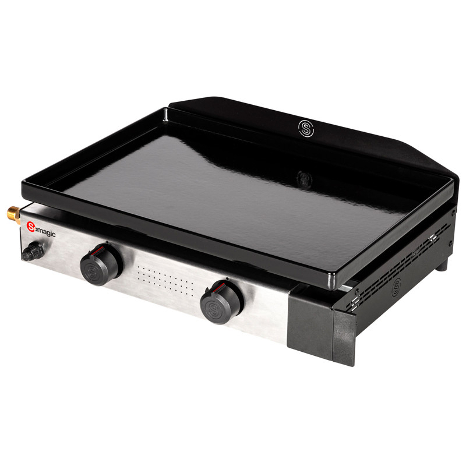 Plancha de gas solia 200 2 quemadores 4,25kw