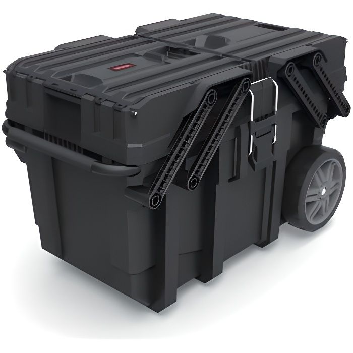 Keter | caja de construcción 15g , diy, negro, 64.6 x 37.3 x 41 cm