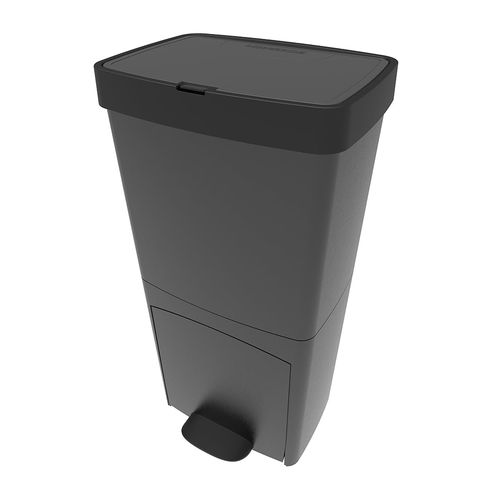 Cubo de basura de cocina de reciclaje 70l picea