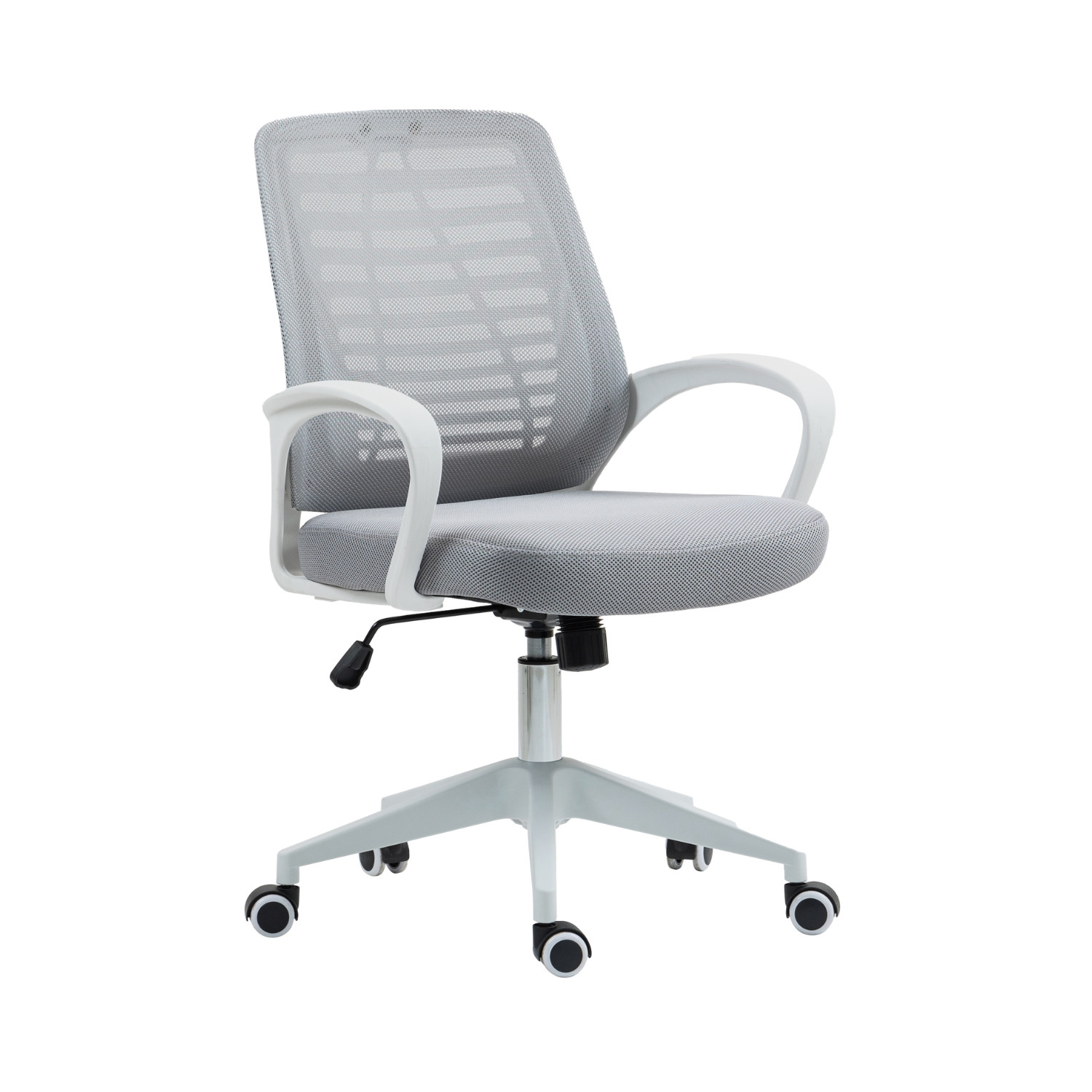 Silla de escritorio con ruedas taskmaster 100x64x62cm 7house