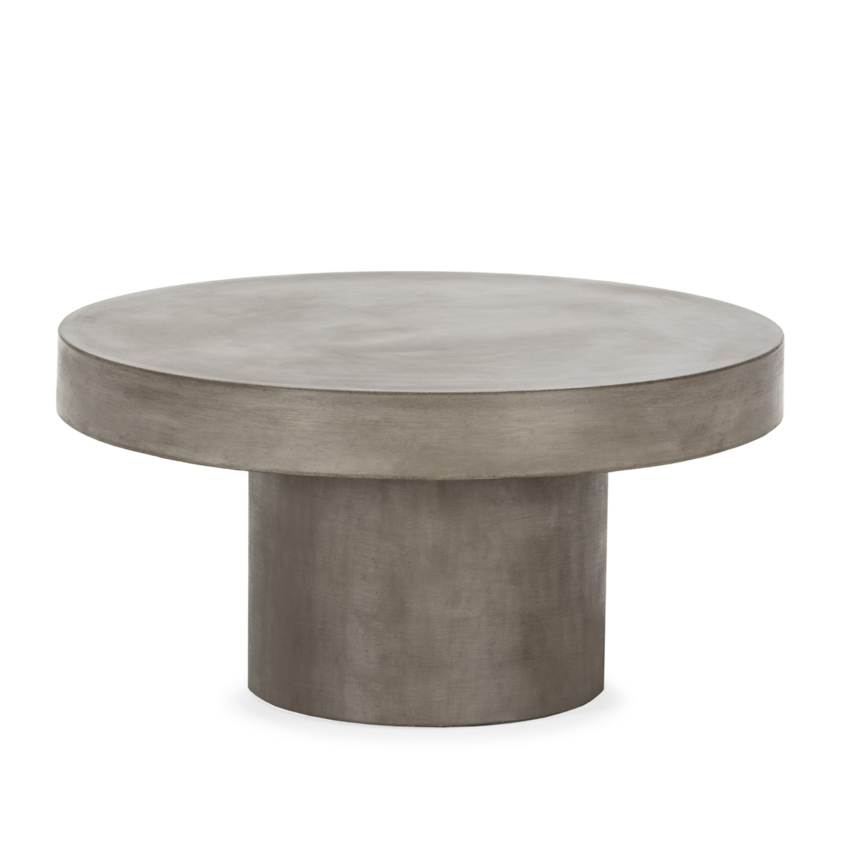 Mesa de centro 90x90x45 cemento gris antracita