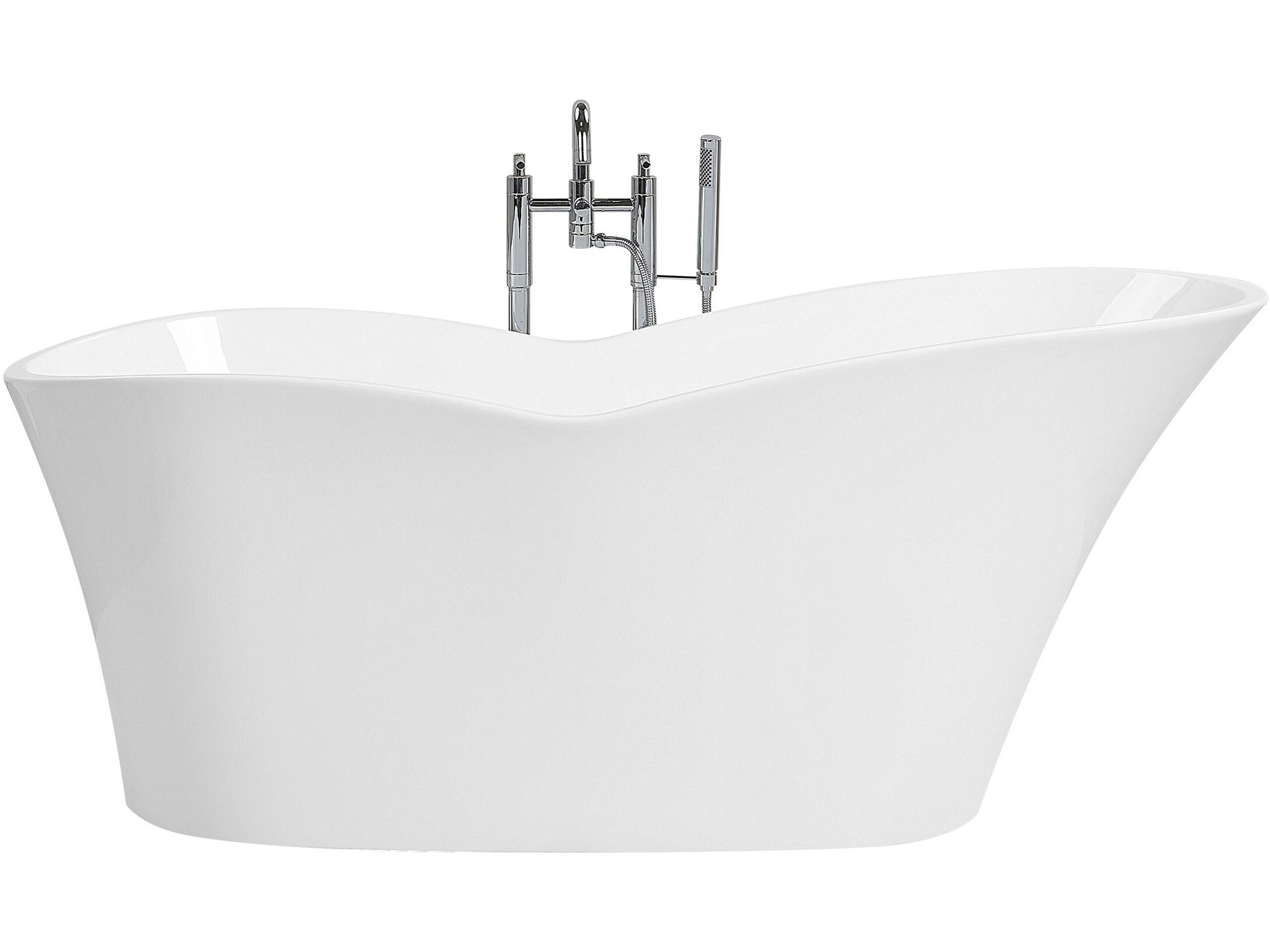 Bañera independiente dulcina 170 x 80 cm blanco