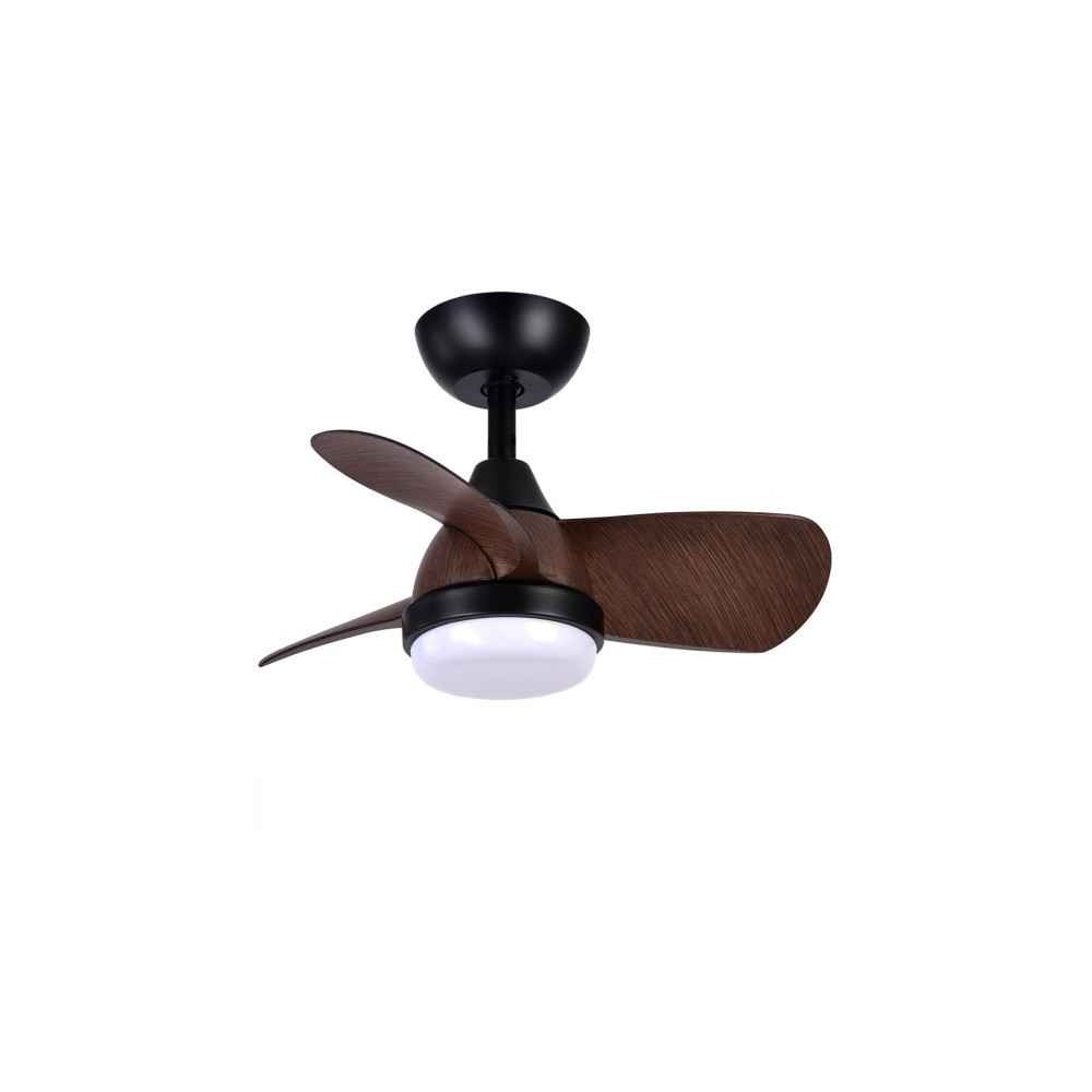 Ventilador de techo LED "pirdo" regulable con control remoto (24w 3cct 2400
