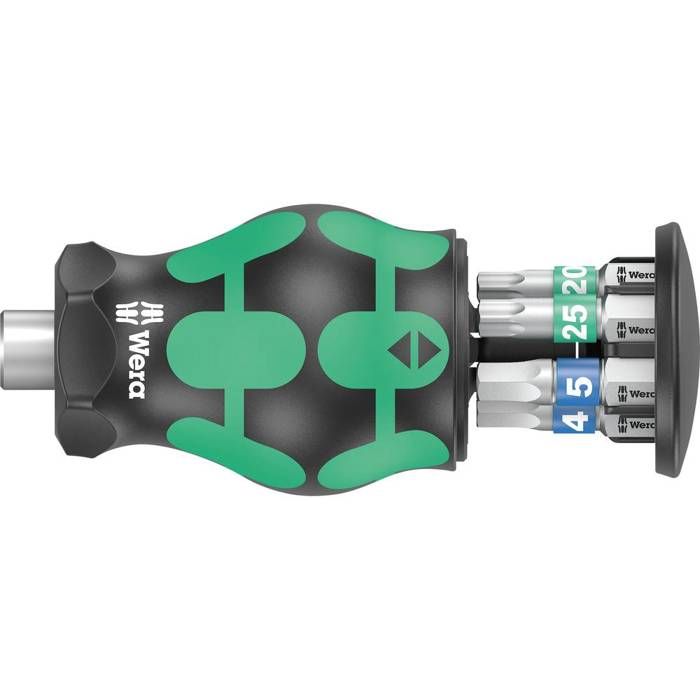 Wera kraftform kompakt stubby magazine 3 05008875001 juego de puntas torx,