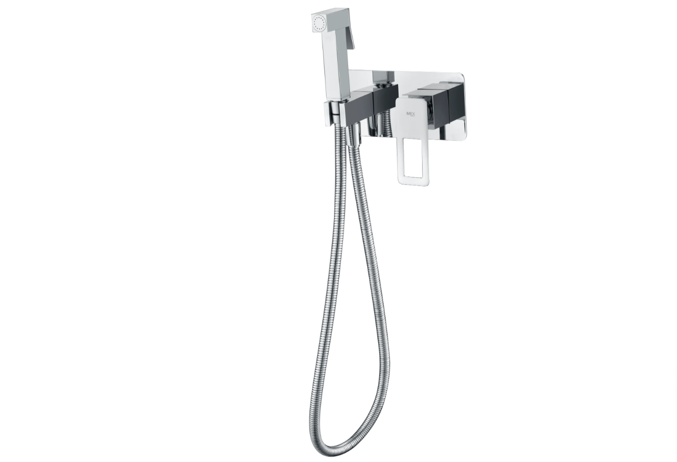 Mice- grifo monomando de bidet- mezclador de wc - color cromo