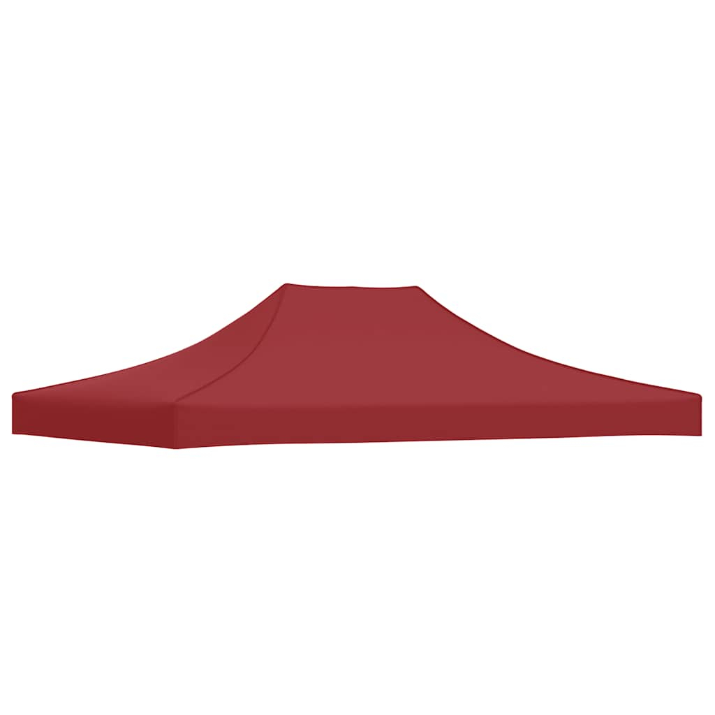 vidaXL techo de carpa para celebraciones burdeos 4x3 m 270 g/m²