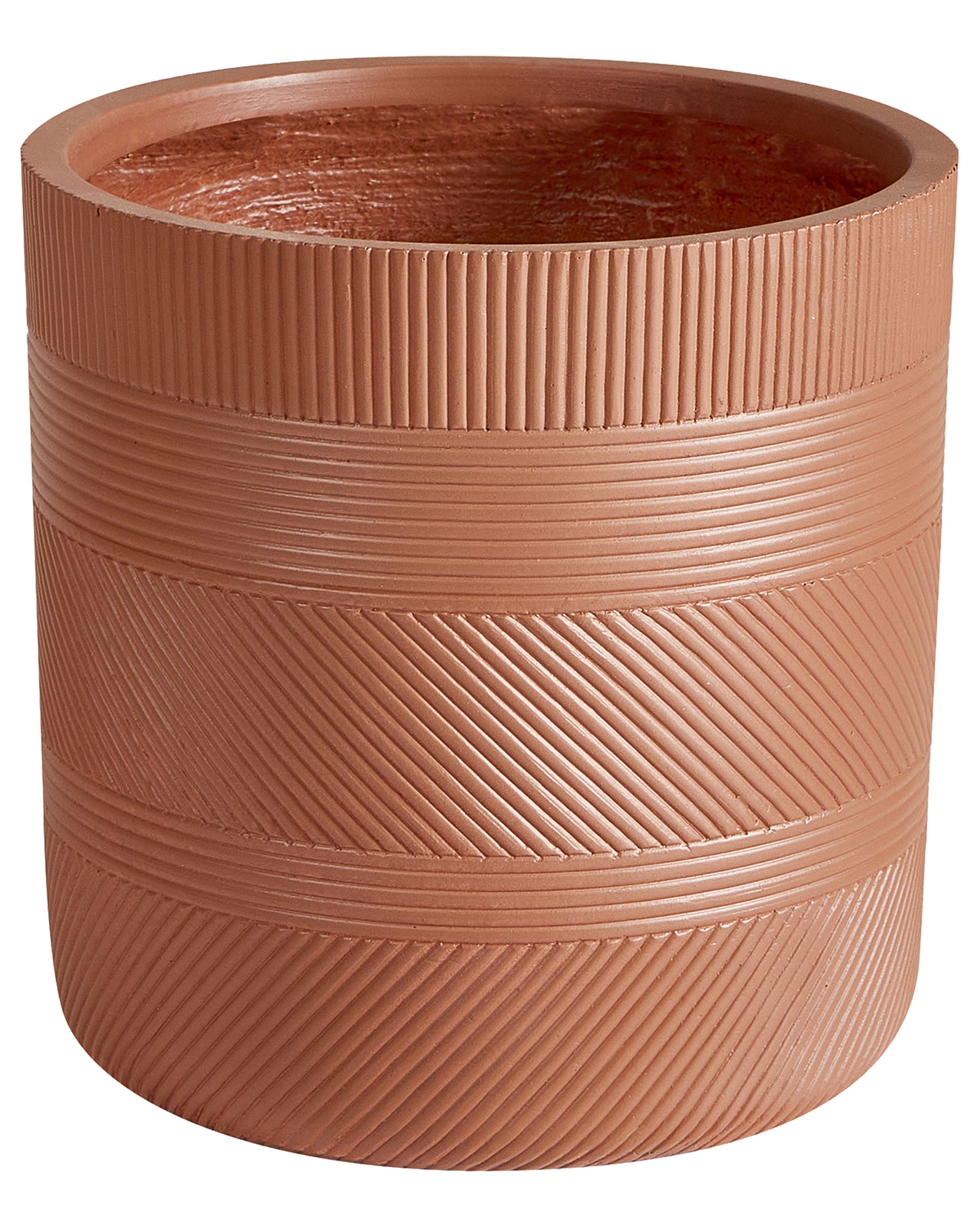 Maceta voula 31 cm marrón