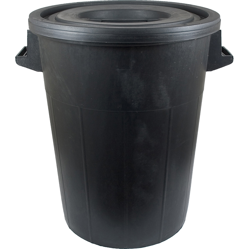 Cubo de basura 110 l con tapa