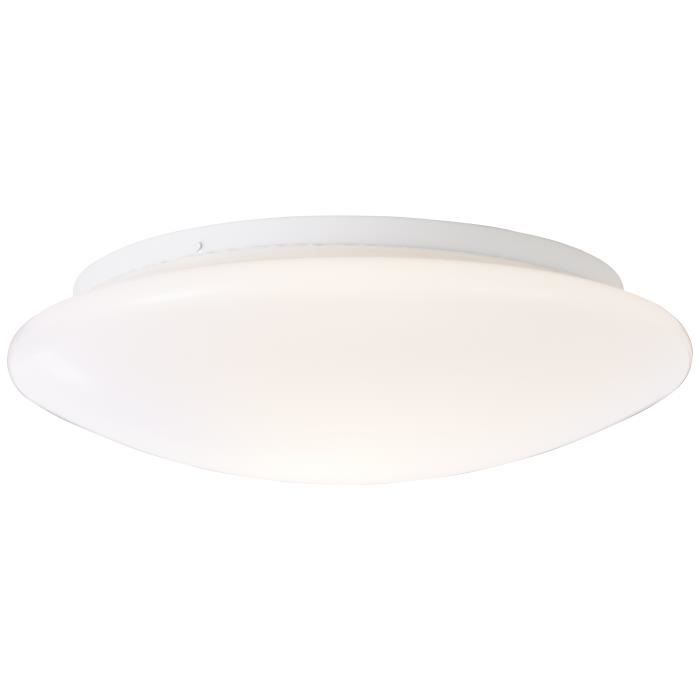 Aplique de pared exterior - brilliant - farly - metal y plástico - blanco -