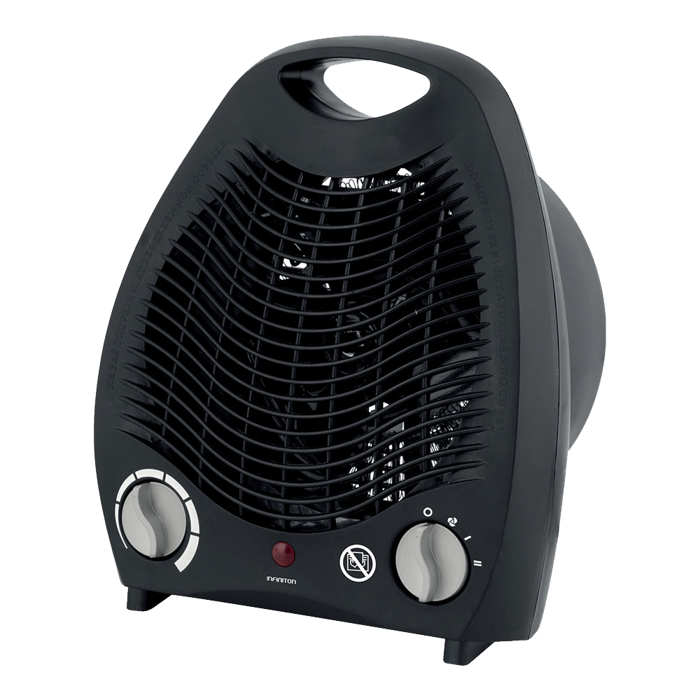 Calefactor-ventilador vertical infiniton hbs-201b,2kw,2 niveles