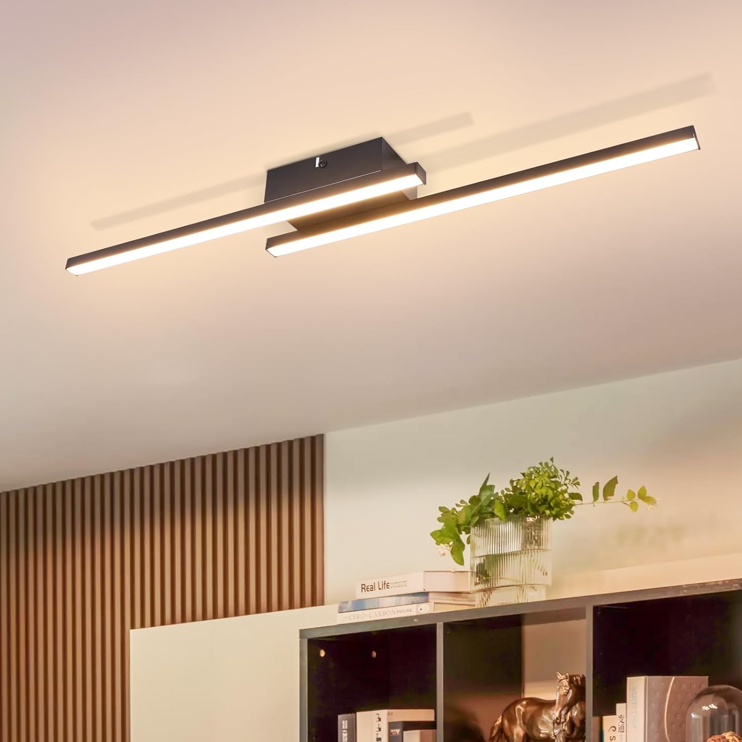 Nettlife plafón LED moderno blanco 12w 3000k