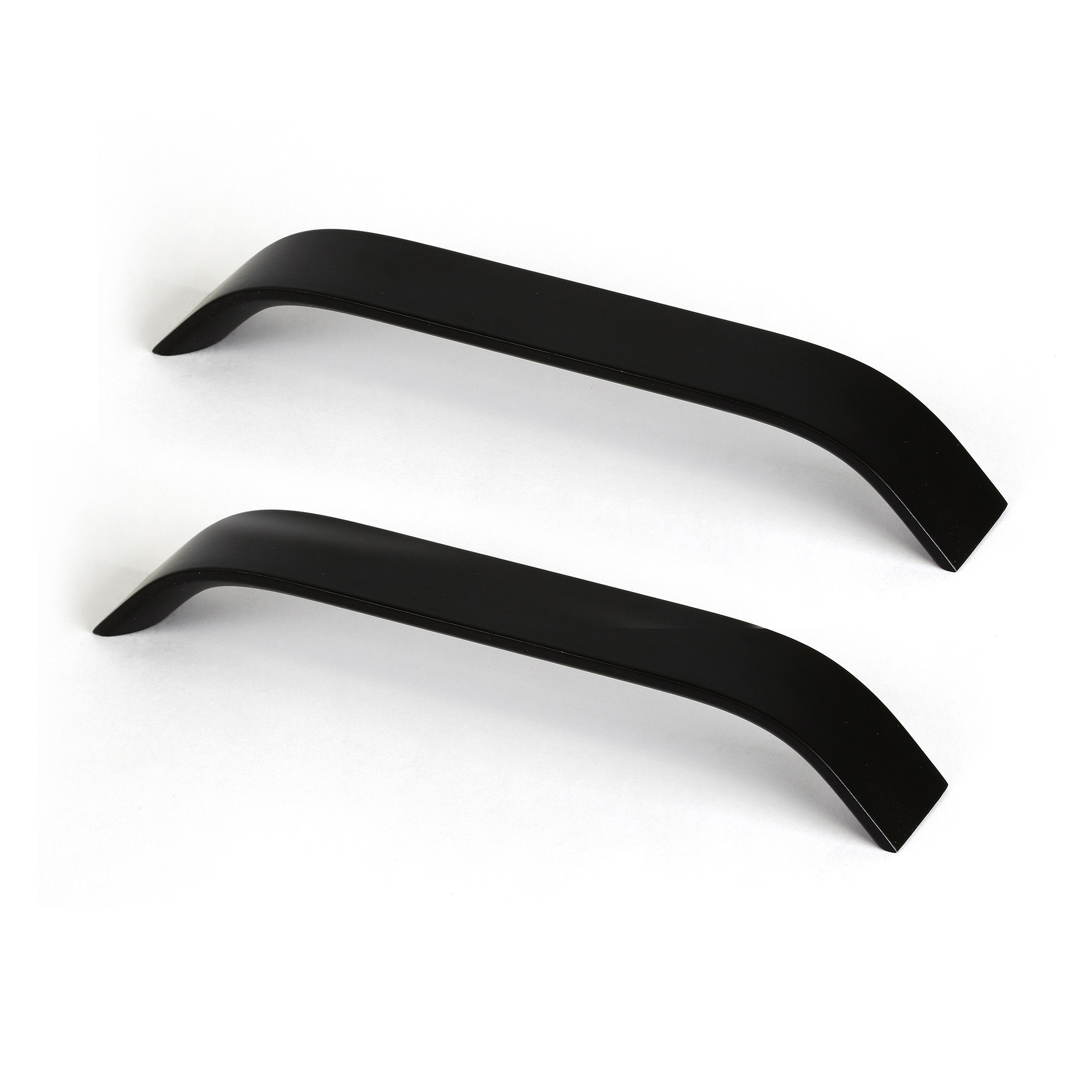 Tirador para mueble rei 2267 | 180x25x28 mm | negro mate | 2 uds.