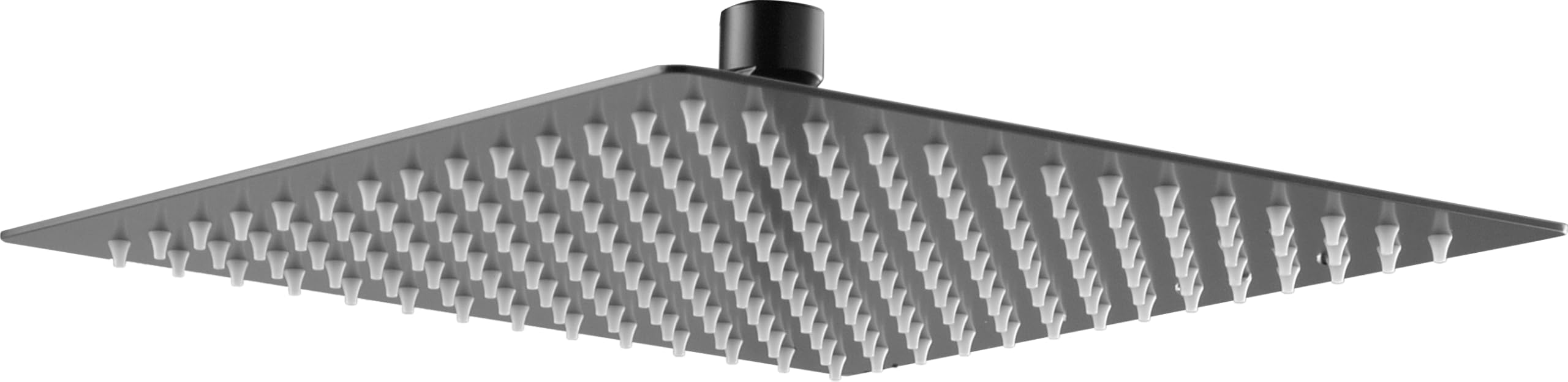 Imex - rociador ducha efecto lluvia de 30x30cm black gun