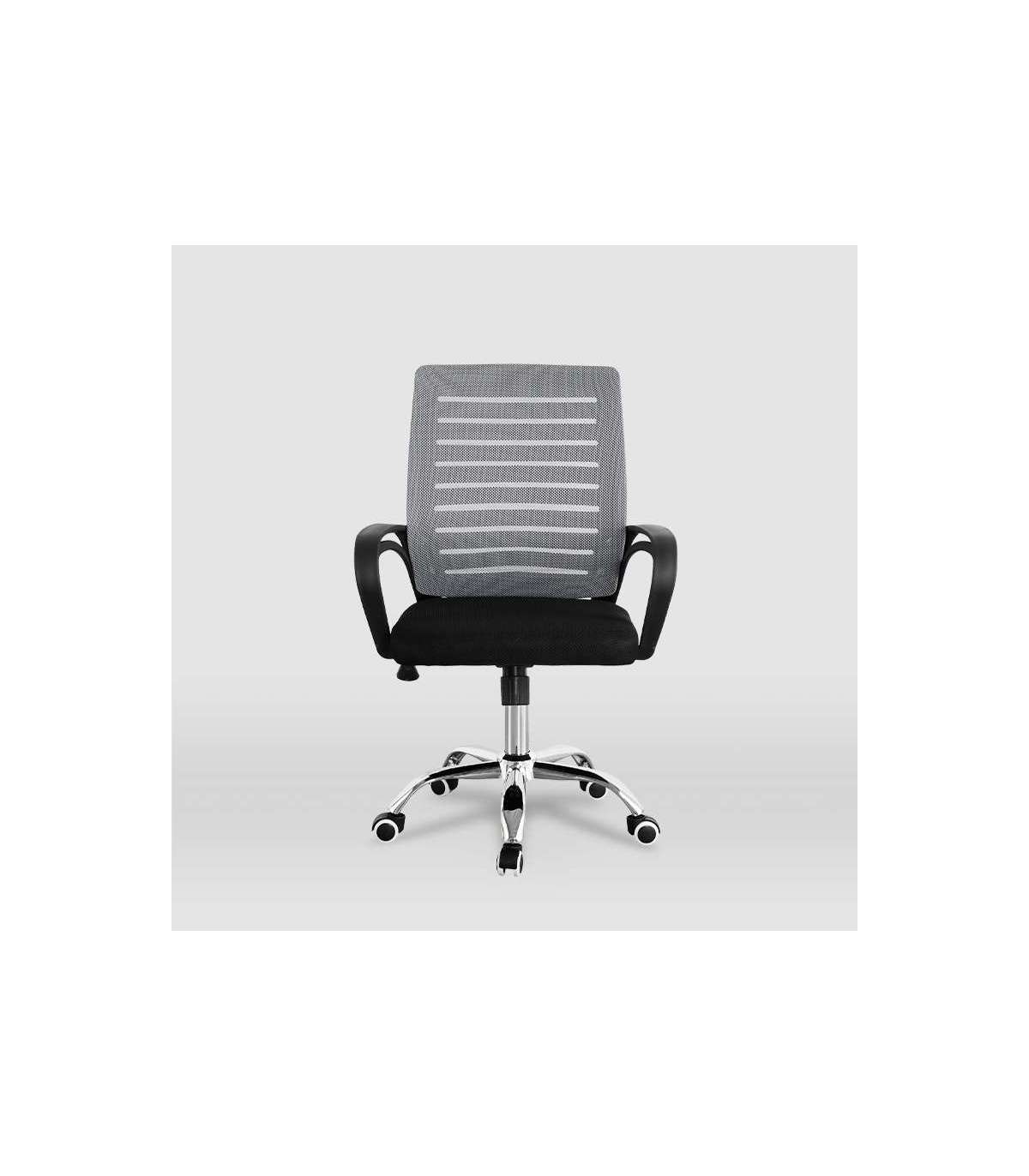 Silla despacho giratoria emma con tejido transpirable y confort