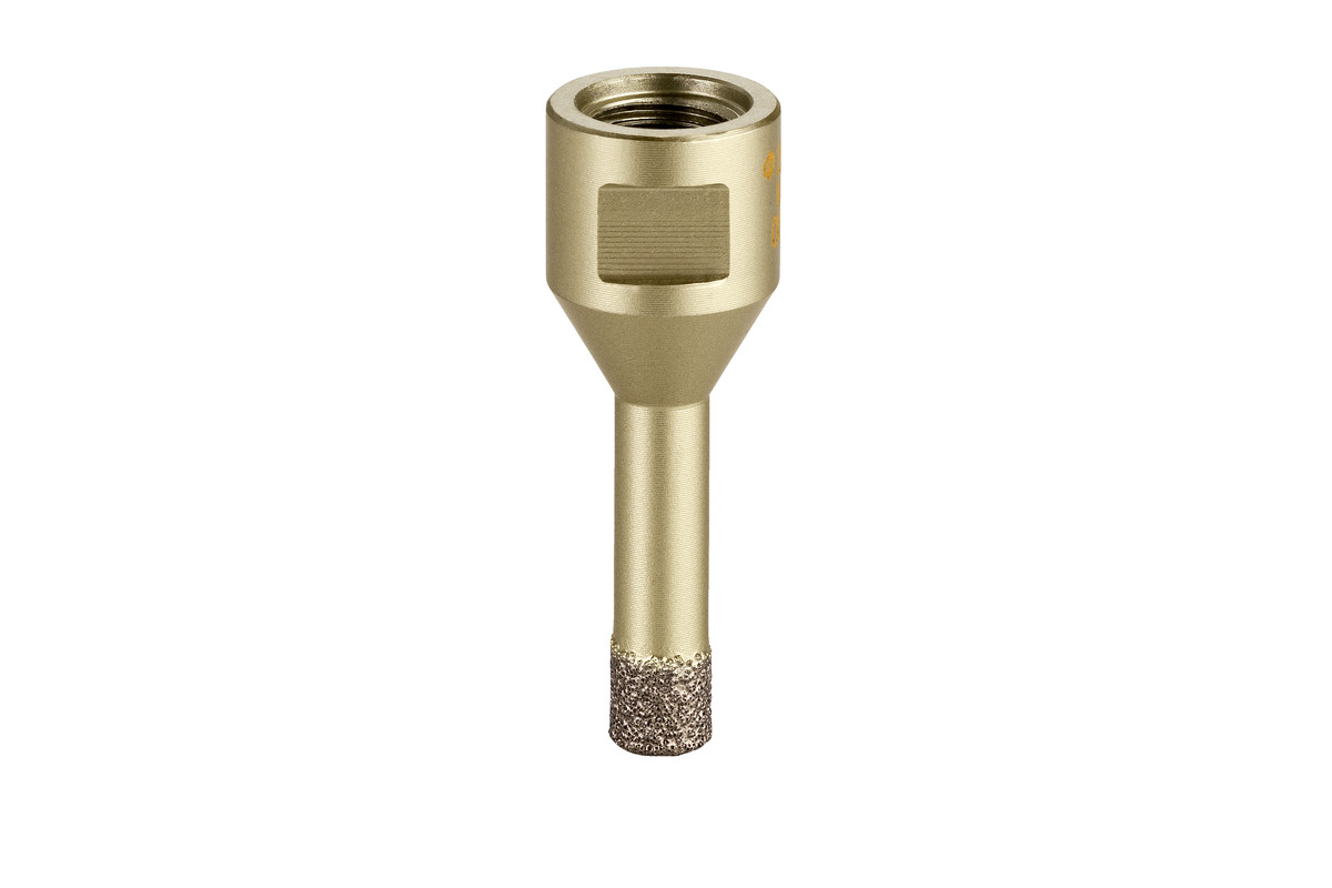 Metabo corona de perforación diamantada para azulejos "dry", 10 mm, m14