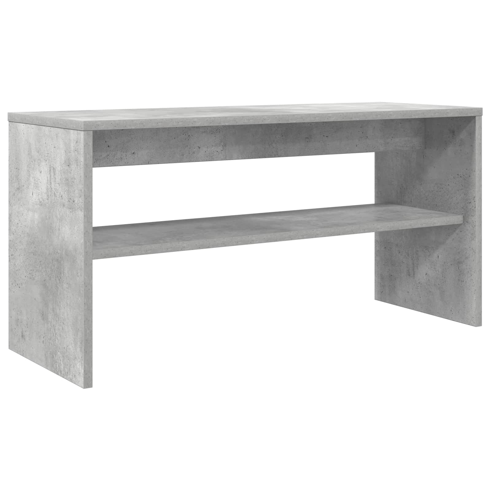 Mueble de tv rectangular moderno con espacio multimedia 80