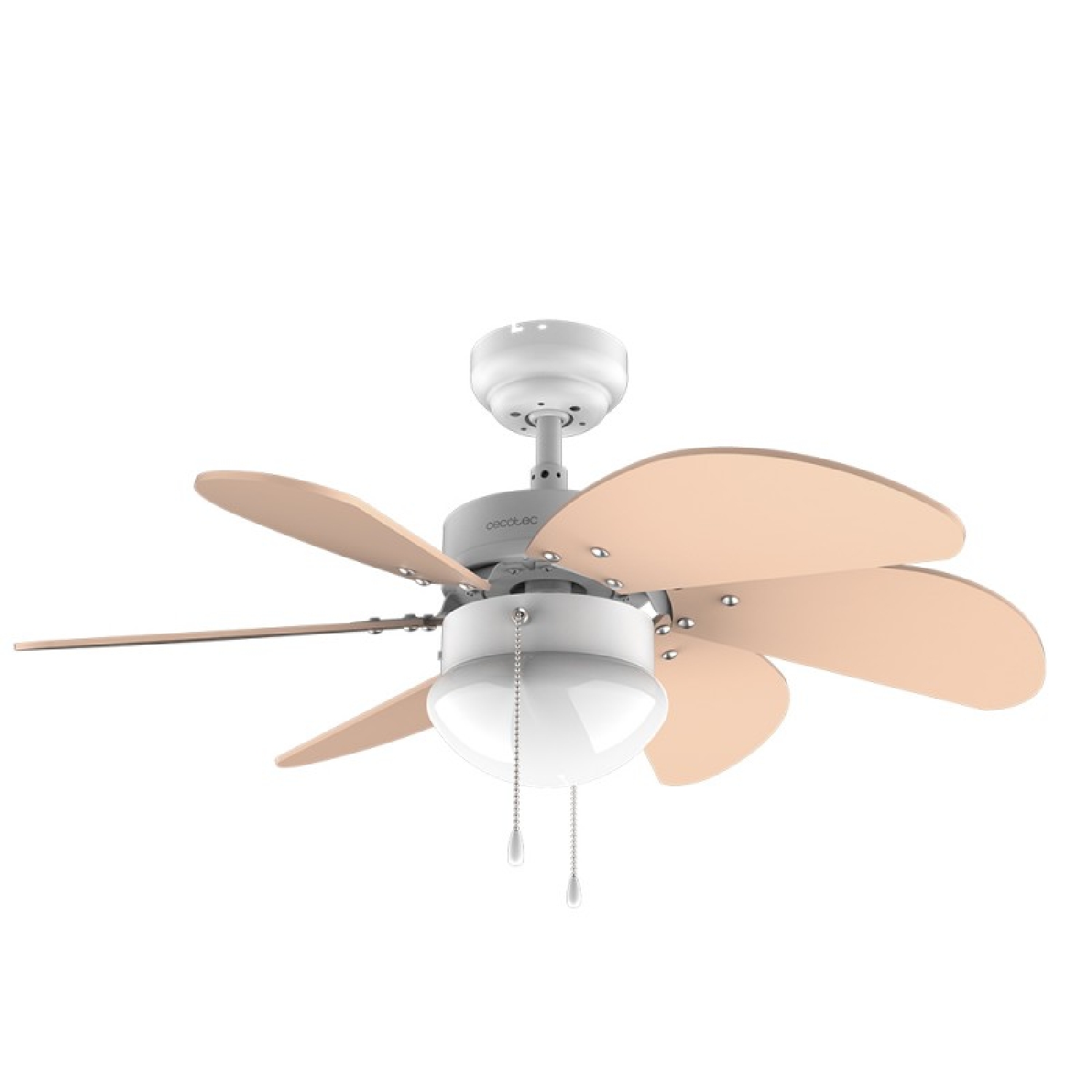 Cecotec ventilador de techo energysilence 3600 vision orange. 50 w