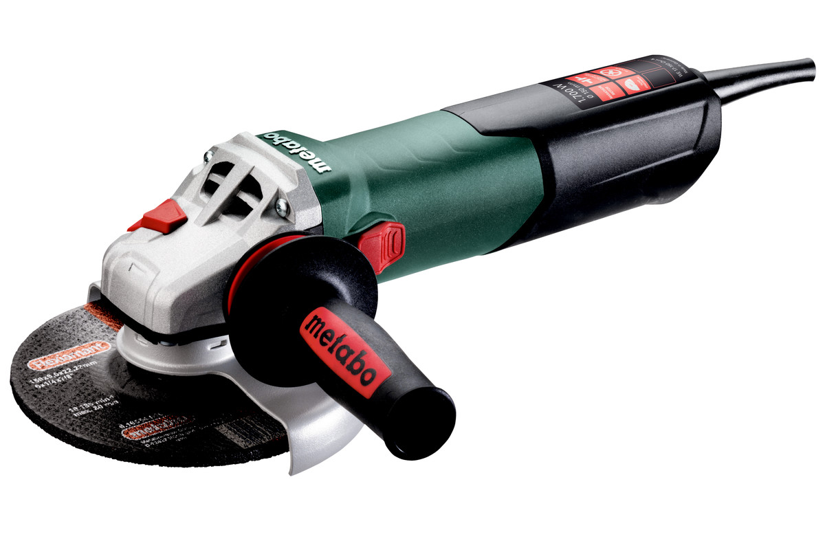 Metabo we 17-150 quick amoladoras angulares/cartón
