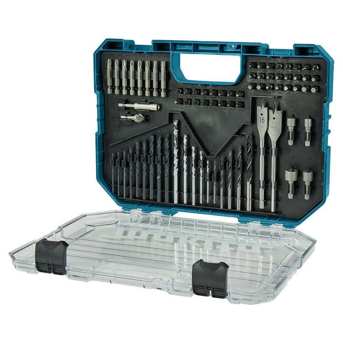 Makita e-15126 juego de 75 taladros y brocas me-15126