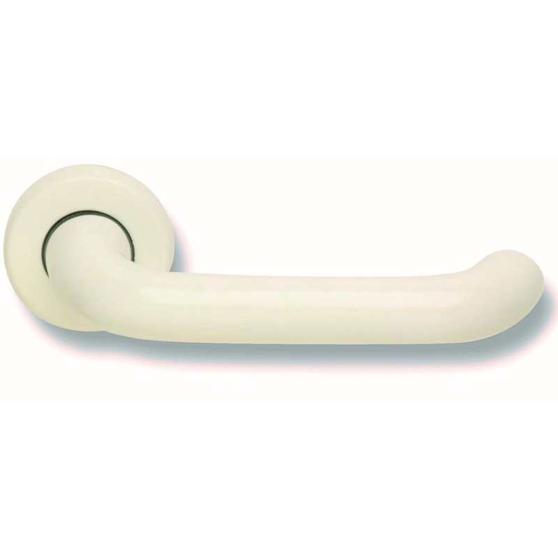 Juego manilla recuperable aluminio 238 roseta blanca