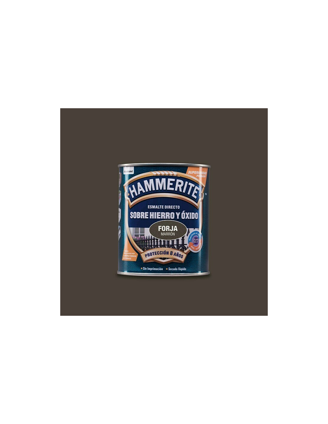 Hammerite esmalte antioxidante forja 750 ml (marrón)